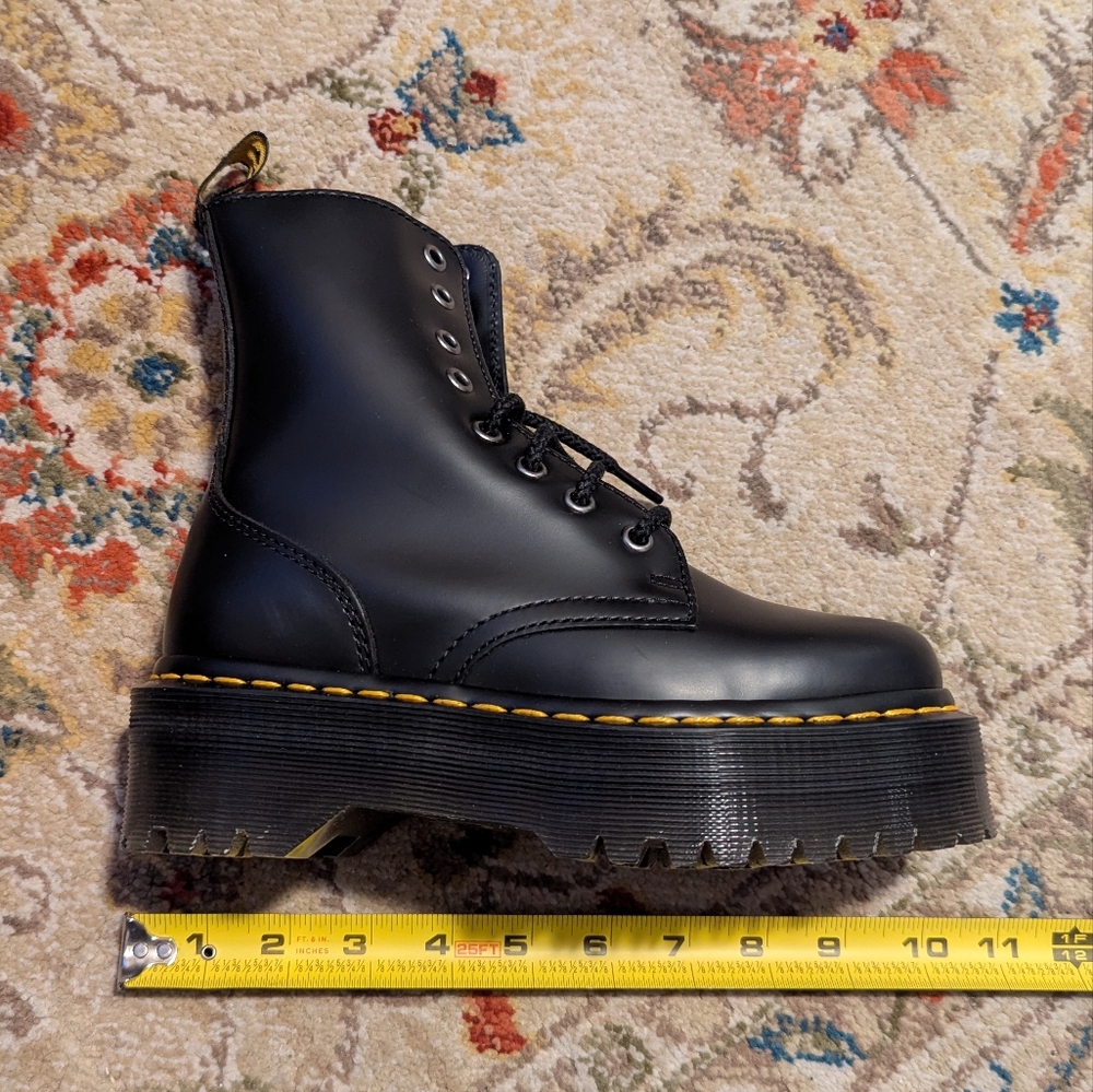 Dr. Martens Jadon Boot Smooth Leather Platforms - Picture 8 of 11
